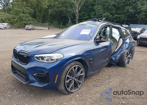 2020 BMW X3 M из США, поврежденный, VIN 5YMTS0C09L9B47110